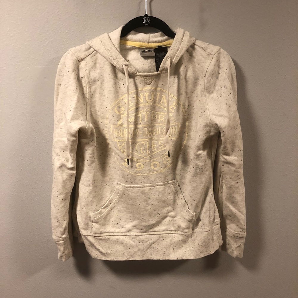 Genuine Harley-Davidson Cream hoodie